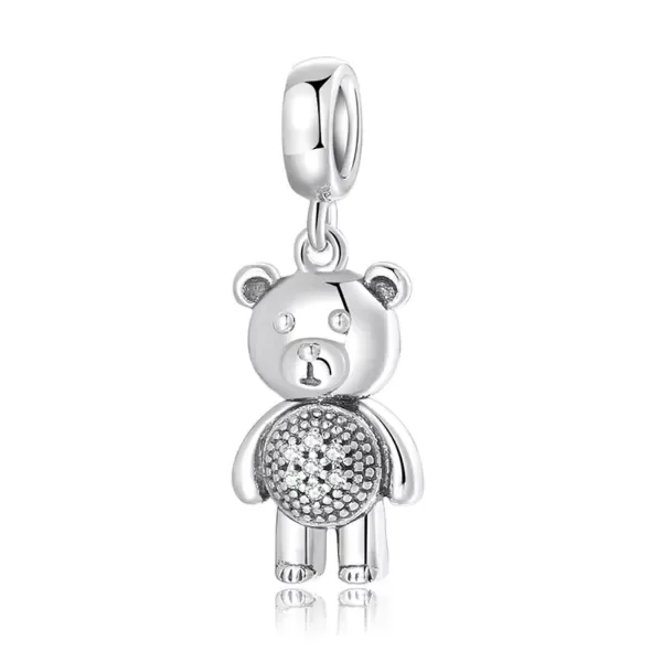 Producto - Charm Teddy (Plata)