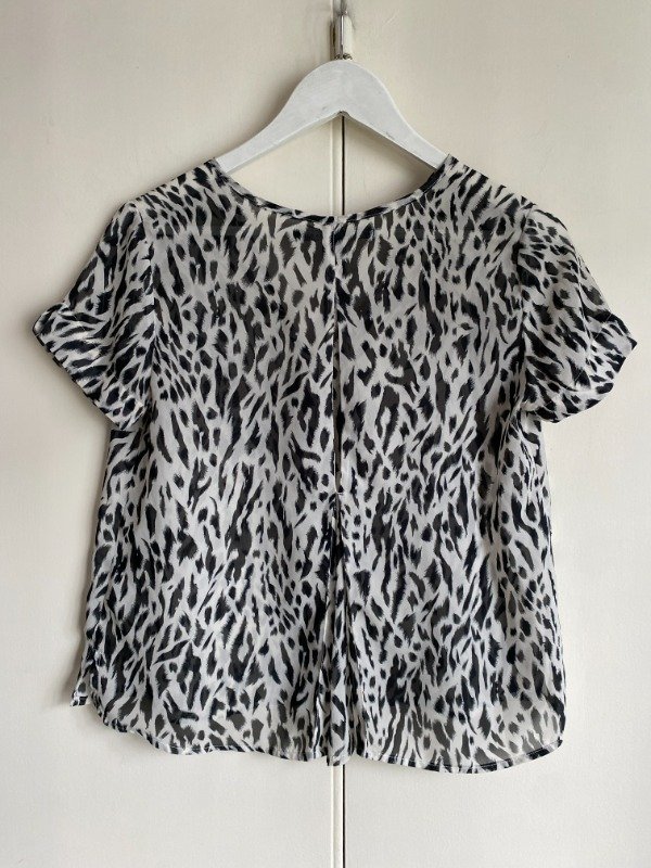 Producto - Top Zara print Talle XS - 2
