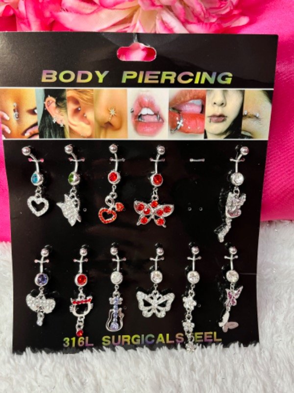 Producto - pircing de ombligo dijes colgantes