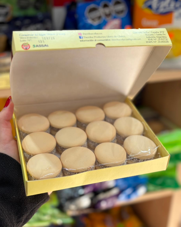 Producto - Mini alfajores "Themba" sin gluten - 1