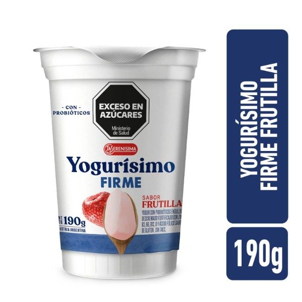 Producto - LA SERENISIMA YOGURISIMO FIRME X190G FRUTILLA