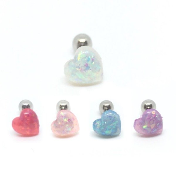 Producto - Barbell Corazón Nacarado