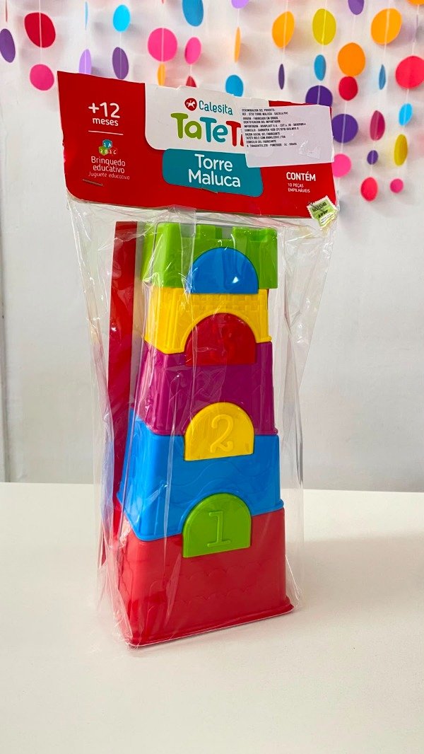 Producto - Juego de apile- Torre Maluca- Rome