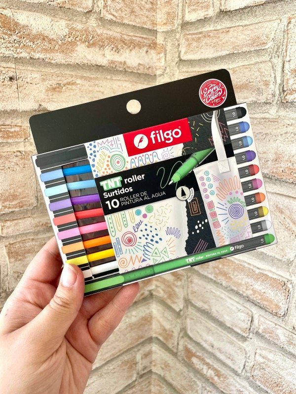 Producto - Roller TNT Filgo x 10 unidades (incluye negro)