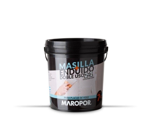 Producto - Masilla Duo MAROPOR - Balde 7 Kg.