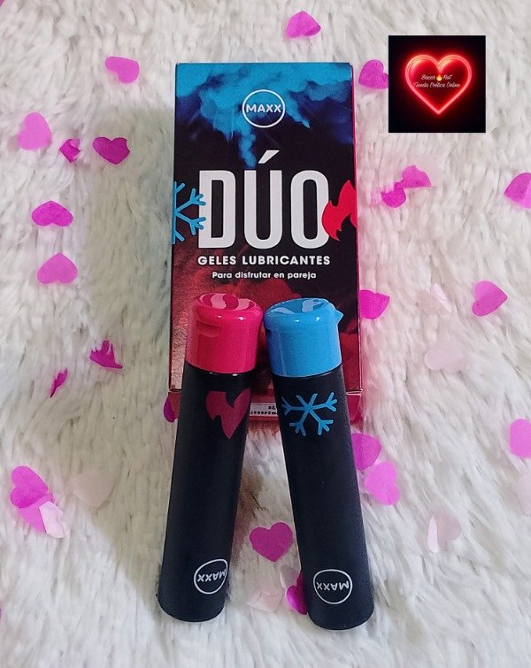 Producto - Dúo Geles Lubricantes Frio Calor 30g Maxx