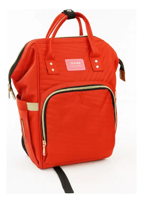 Producto - Mochila maternal D506 ROJO