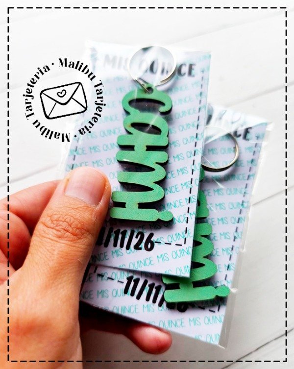 Producto - Llavero de 15 años Modelo LCL15-0001