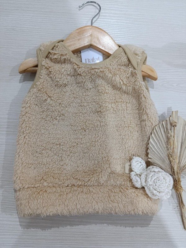 Producto - Chaleco Polar Beige