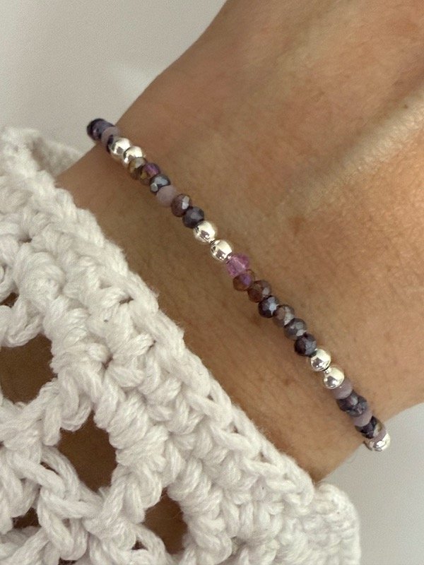 Producto - PB1085 Pulsera piedritas y bolitas