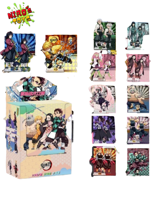 Producto - Figuras de acrílico set x12 (Grandes) - Figura Demon Slayer - Nirostoys