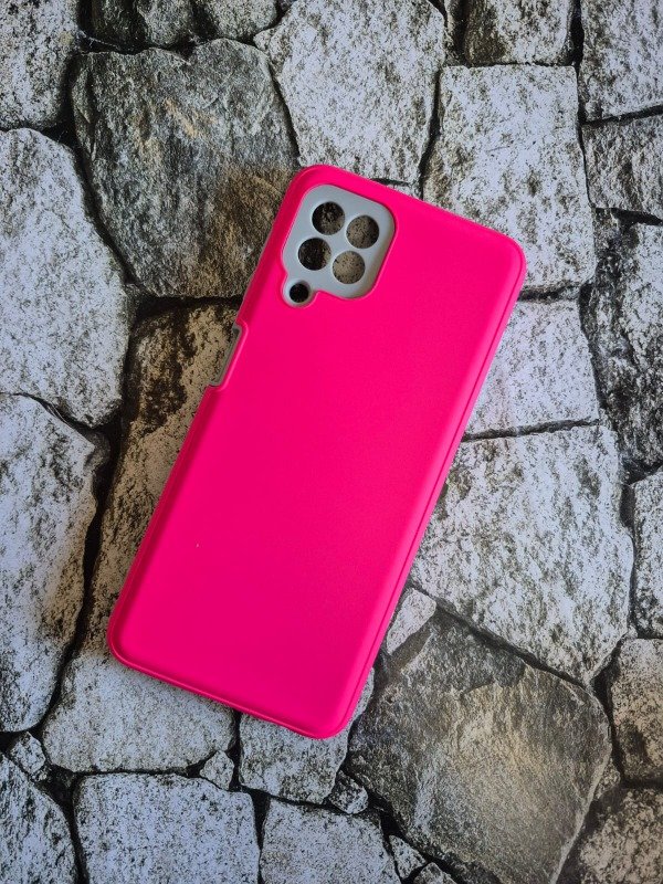 Producto - Funda alto impacto Samsung A22 4G fucsia