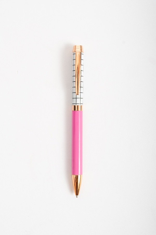 Producto - Bolígrafo FW cuadrillé combinado