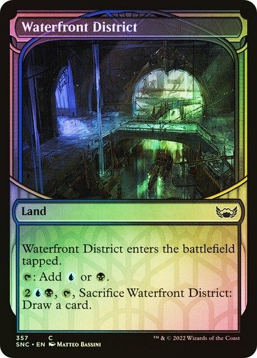 Producto - Waterfront District Showcase Foil  Streets of New Capenna