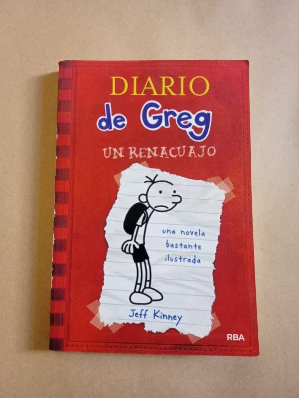Producto - Diario de Greg Un renacuajo - Jeff Kinney - RBA 2017
