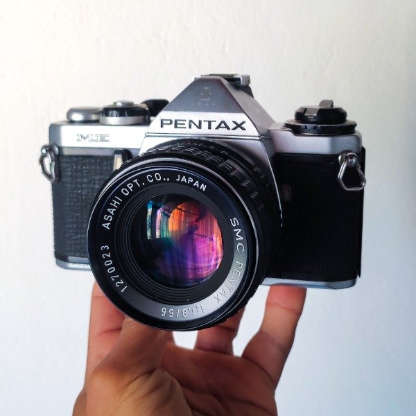 Producto - Pentax Me + Pentax SMC 55mm f1.8