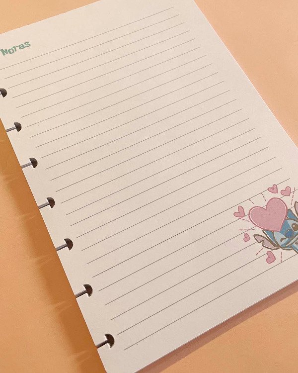 Producto - Repuesto Hojas de notas - Stitch