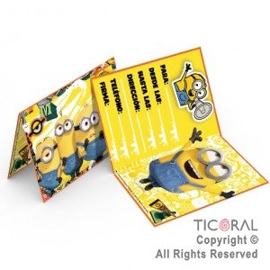 Producto - INVITACION MINIONS