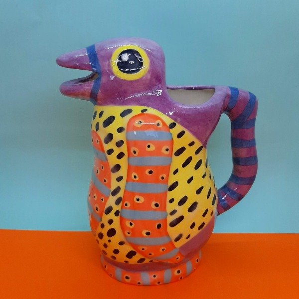 Producto - Pingüino grande 1L #9 Violeta y amarillo