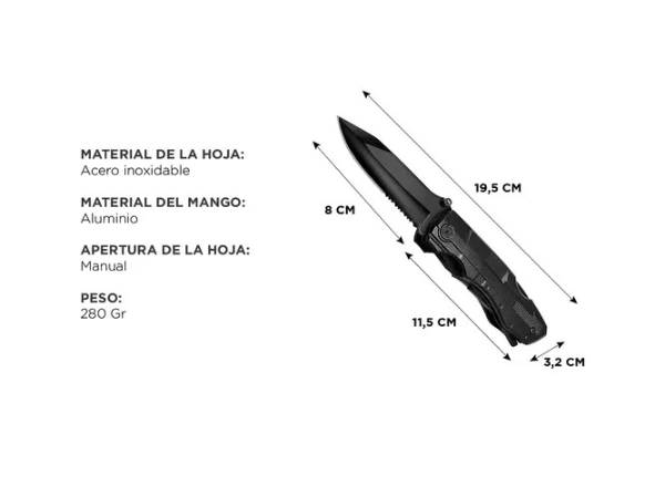 Producto - Alicate de Herramientas Multifuncionales Plegable -Gadnic DFVT10 (MULTIH03) - 3