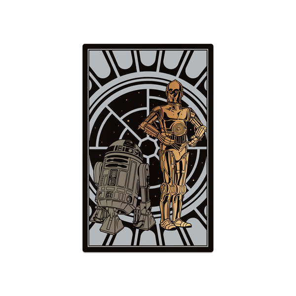 Producto - Star Wars - R2D2 + C-3PO - Dorado