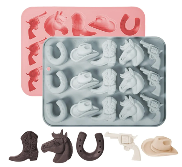 Producto - Molde 15 figuras Vaquero
