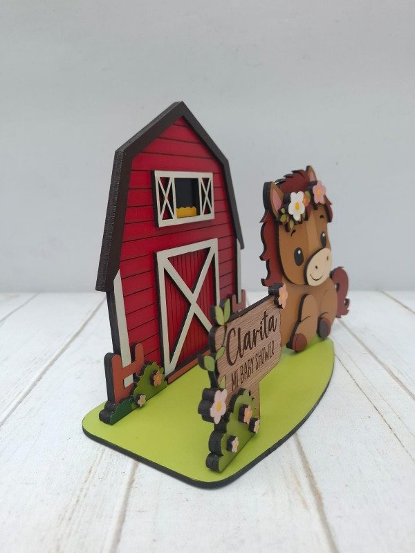 Producto - CENTROS DE MESA ANIMALES DE LA GRANJA - 3