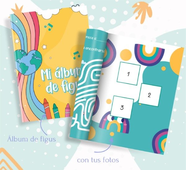 Producto - Album de figu dia del niño 15x20