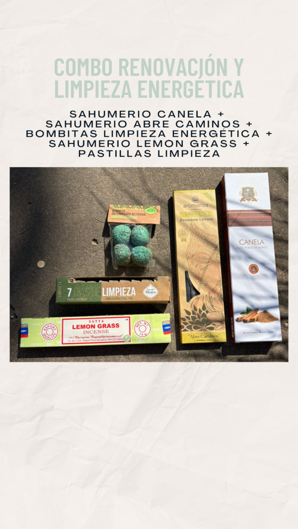 Producto - Combo Renovación y Limpieza Energética