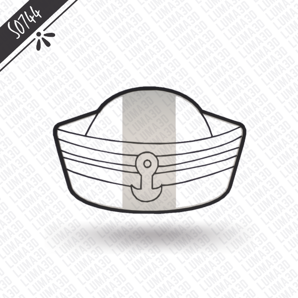 Producto - S0744 - Gorro de marinero (Línea de mar)