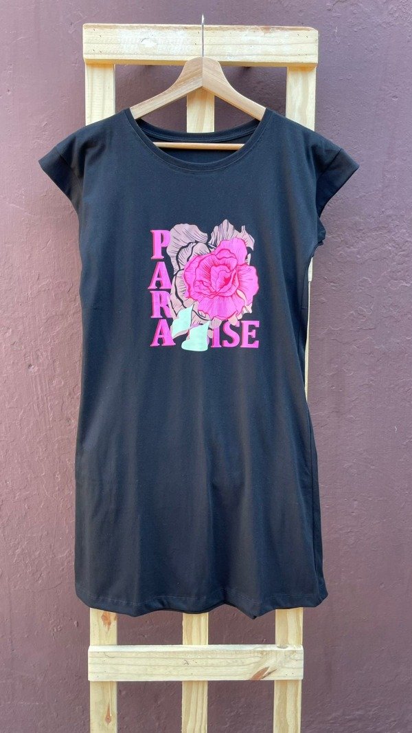 Producto - VESTIDO MANGAS JAPONESAS LISO Y CON ESTAMPA - 5