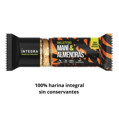 Producto - Galletitas Íntegra Maní y Almendras
