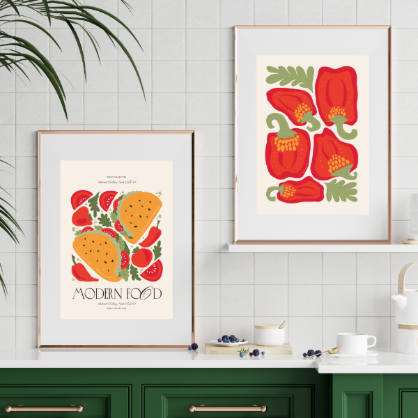 Producto - Set Laminas para cocina, bar, restaurante - LAM95