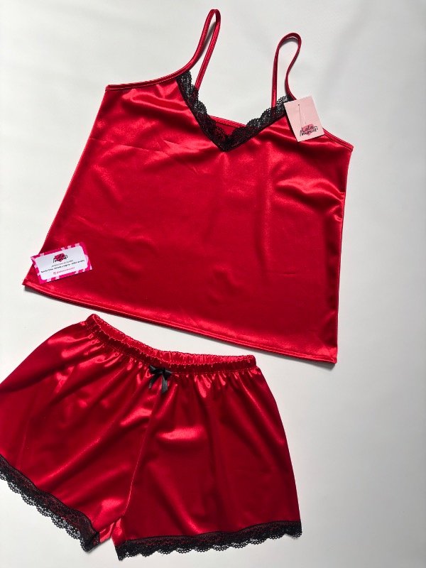 Producto - PIJAMA ROXY ROJO - 3