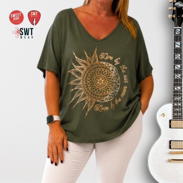 Producto - Remerón Sol Strass Viscosa hasta Talle 7 Manga Corta