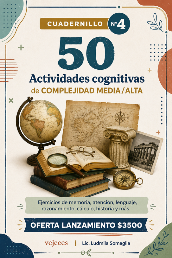 Producto - Promo número 7 - Cuadernillos estimulación cognitvia - 4