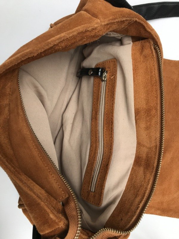 Producto - Leather bag Cuero gamuzado - 9