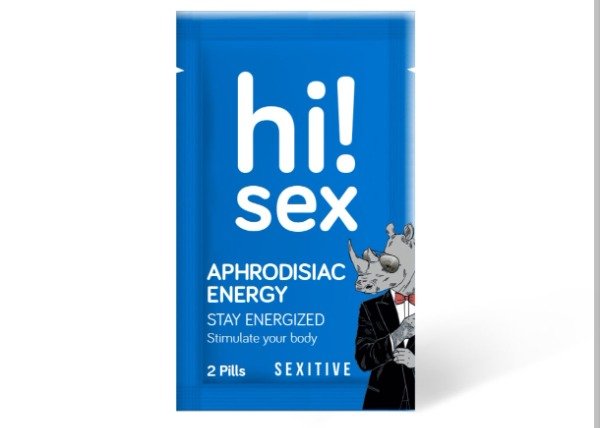 Producto - Hi! Sex  APHRODISIAC ENERGY 2 capsulas