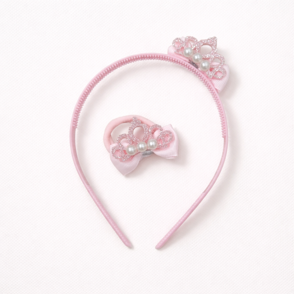 Producto - Kit vincha y colita princess