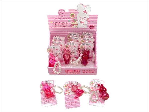 Producto - LABIAL CONEJO C/LLAVERO PULSERA 5DH-1936