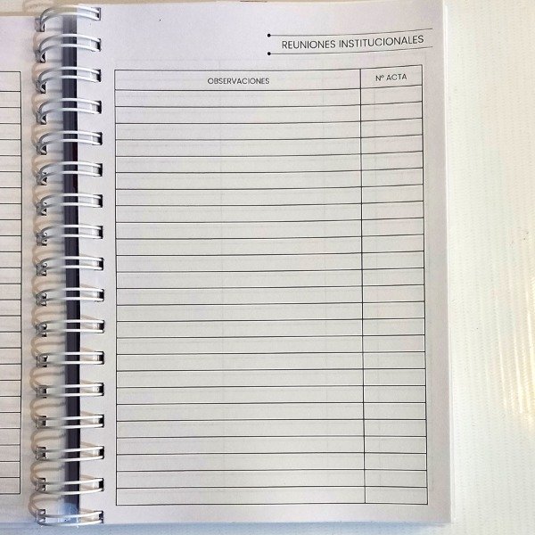 Producto - Agenda docente Nivel Inicial Varios - 6
