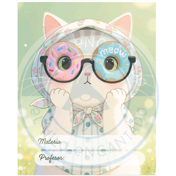 Producto - asignaturas "gatitos"