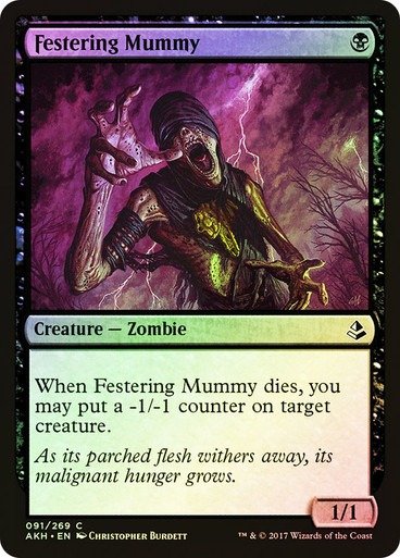 Producto - Festering Mummy Foil  Amonkhet