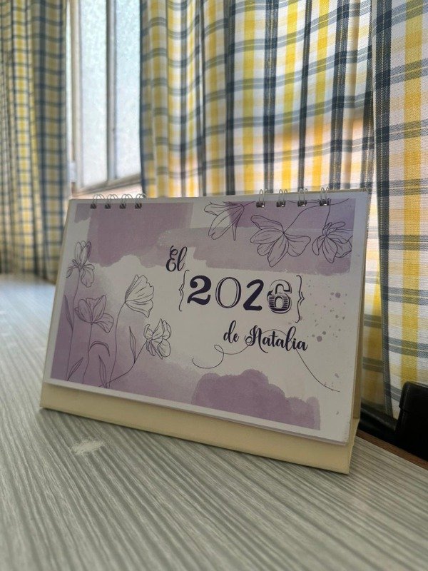 Producto - Calendario de escritorio personalizado