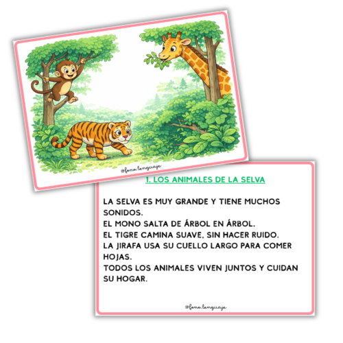 Producto - Tarjetones - Primeras lecturitas curiosas