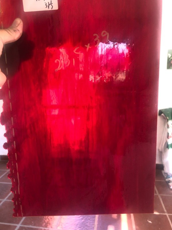 Producto - Vidrio de color rojo lacre 359