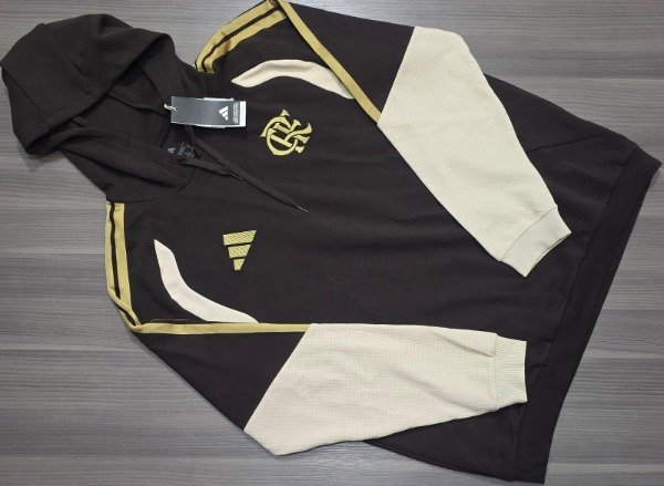 Producto - BUZO CON CAPUCHA FLAMENGO NEGRO TALLE XL