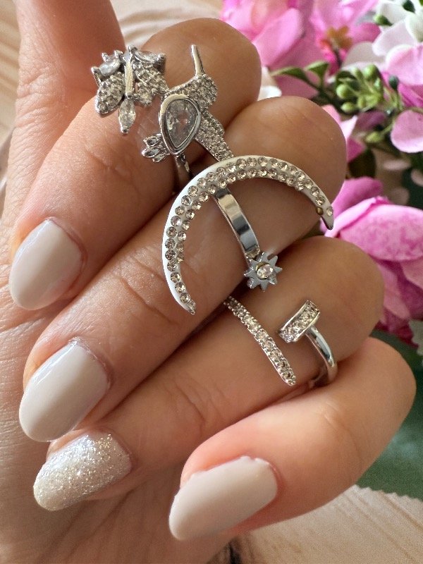 Producto - Set 3 anillos de acero quirúrgico