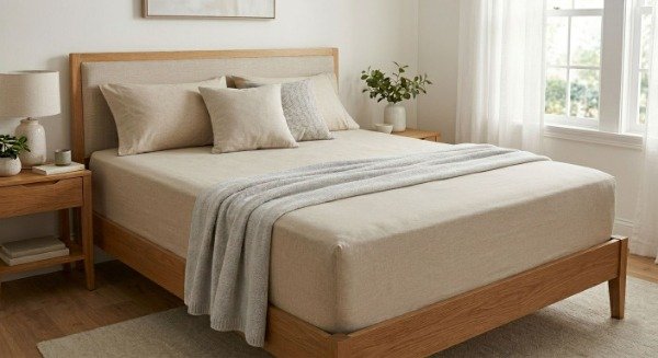 Producto - Sábana Ajustable Paris Basic 2 1/2 Pl. "Natural"