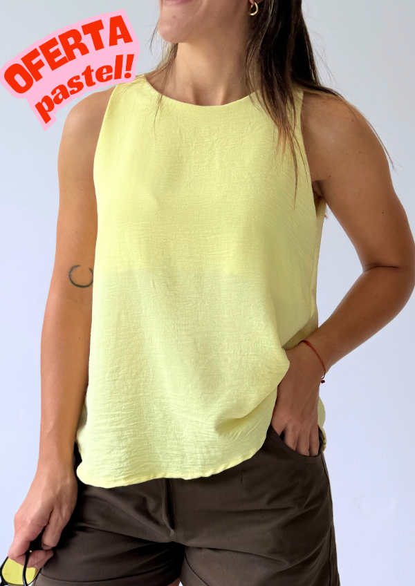Producto - Blusa GENOVA - Amarilla